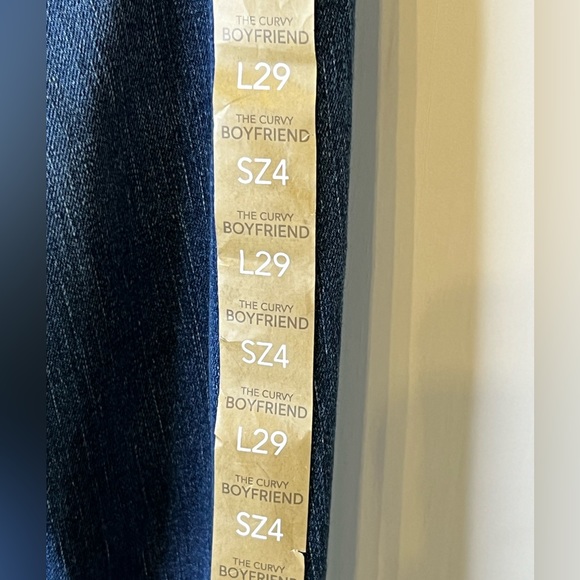 Authentic by SILVER JEANS "The Curvy Boyfriend" Jean Size 4 NWT - Picture 12 of 12